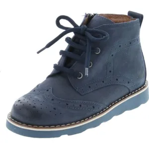 Primigi 24233 Nabuk Navy ToddlerB boots 26 NEW