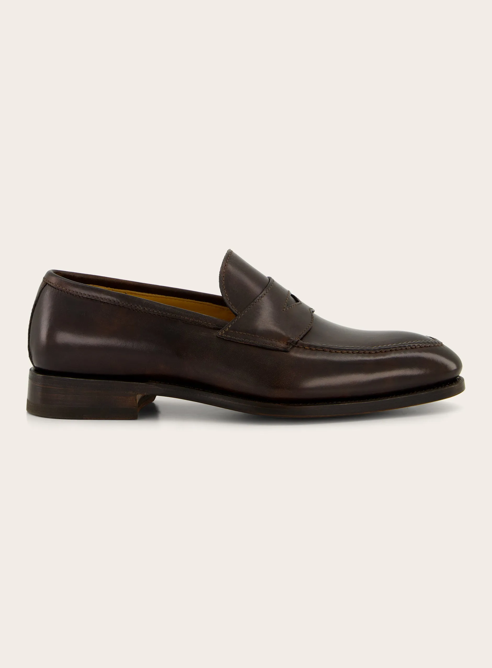 Principe penny loafers van leer