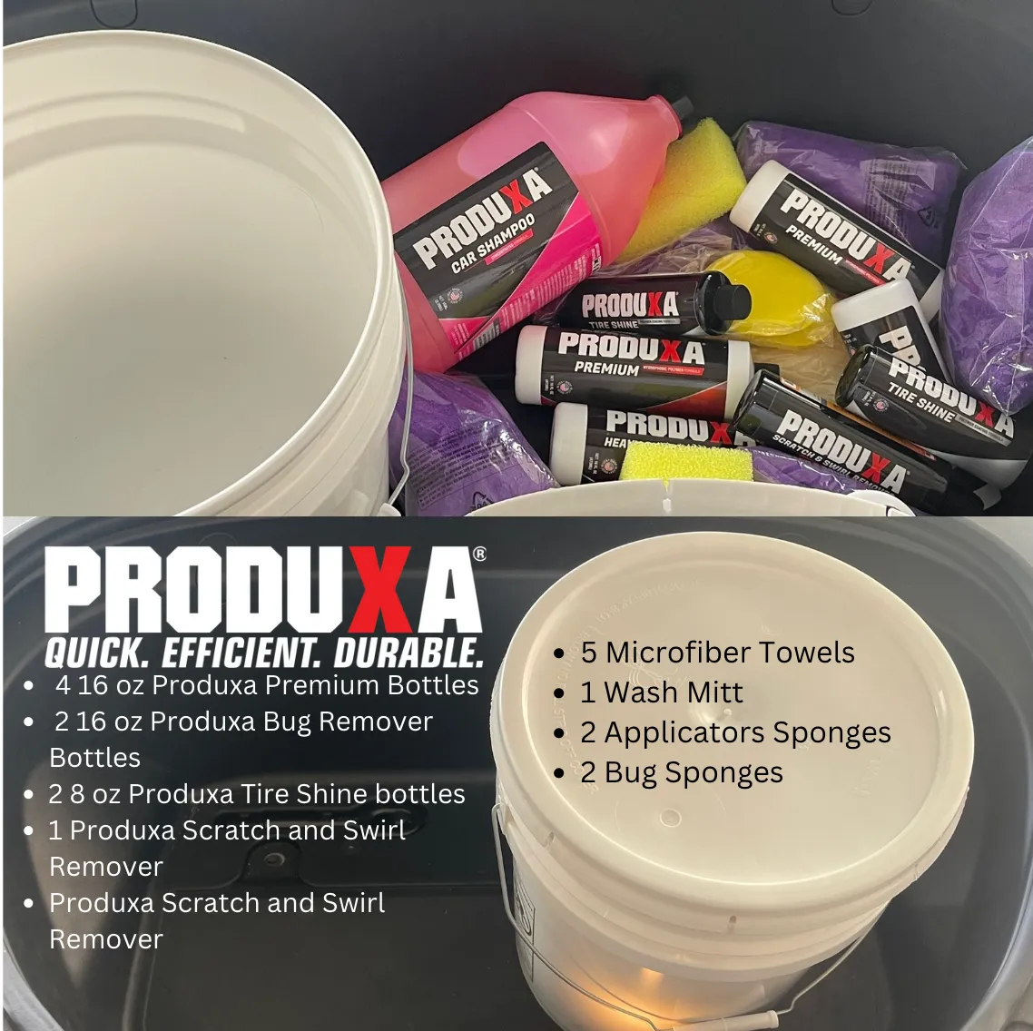 PRODUXA Shine & Shield Gloss Bucket
