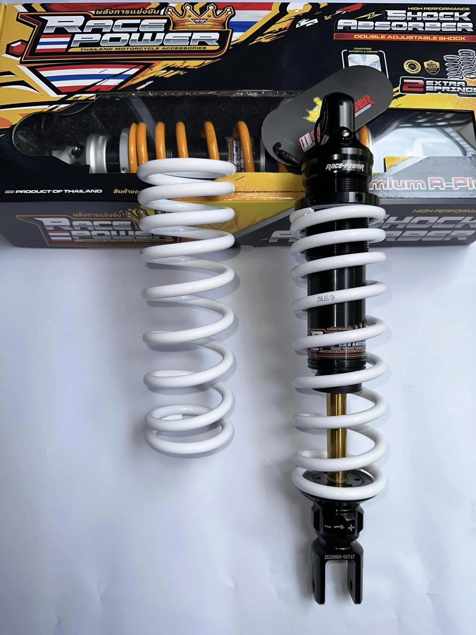 RACE POWER PREMIUM MIO (BLACK/WHITE)