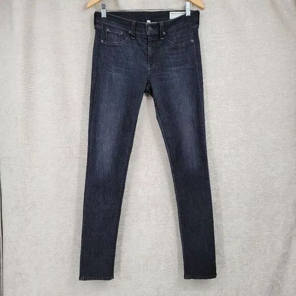 Rag &amp; Bone Skinny Jeans Dark Wash Women's Size 30