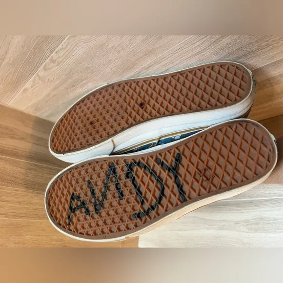RARE VANS x Disney Toy Story Authentic Sheriff Woody Denim Shoes ANDY