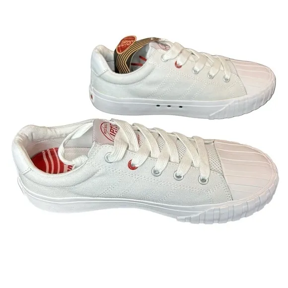 Red Ball Jets Classic White 51 Low-Top Sneakers Sz.W7.5/M6