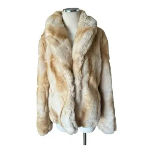 Relatively faux fur jacket Size Large