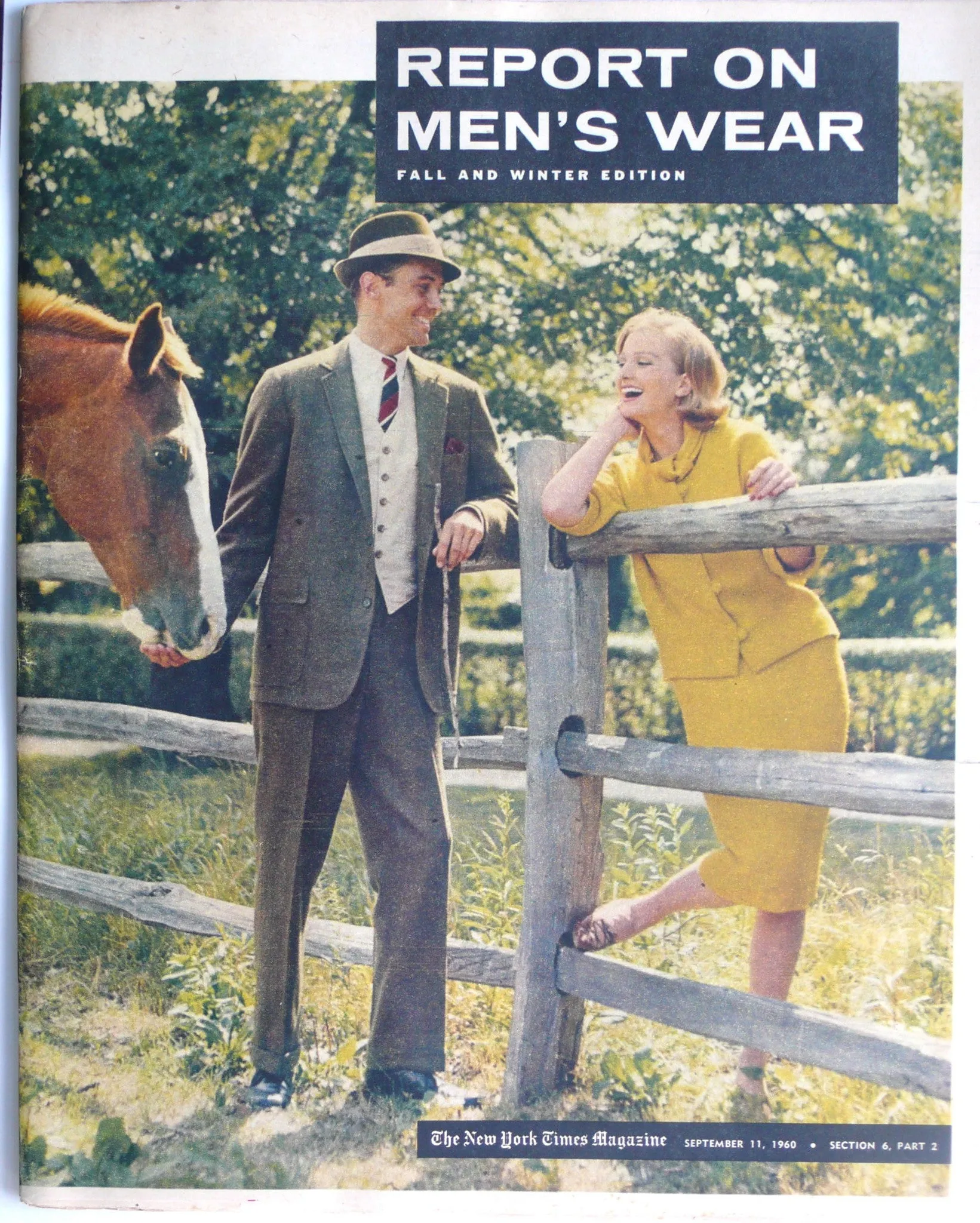 Report on Men's Wear Fall and Winter edition