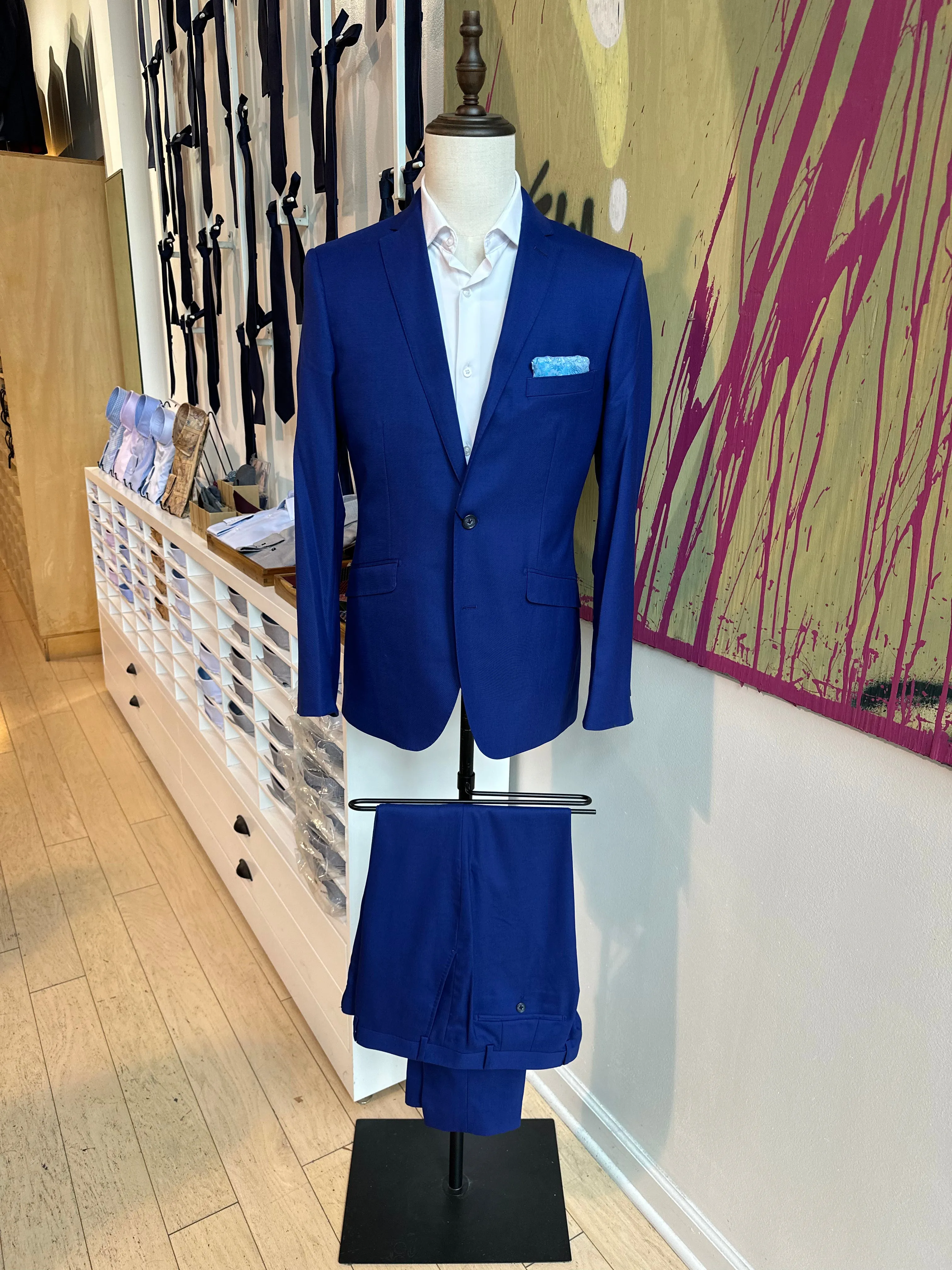 Royal Blue Premium Suit