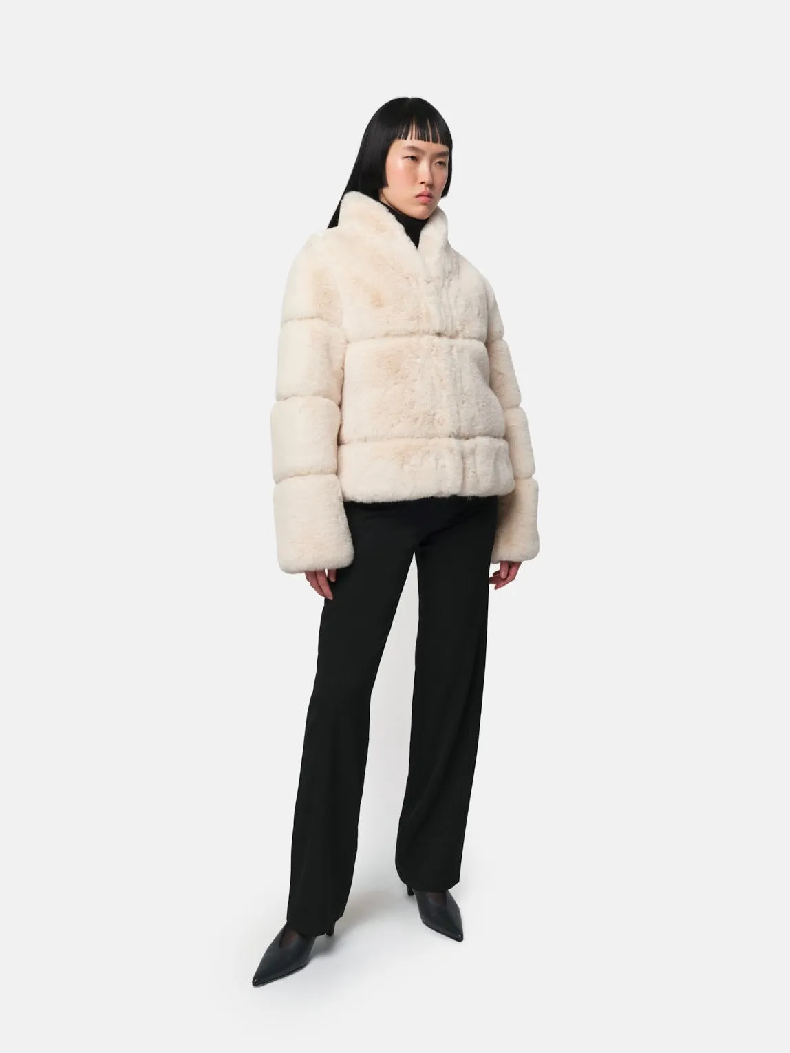 Sai Mink Short Coat