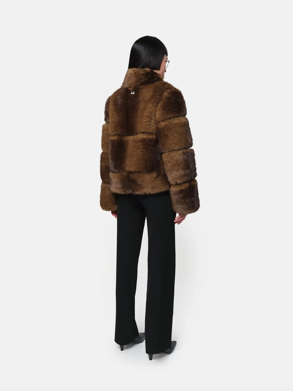 Sai Mink Short Coat