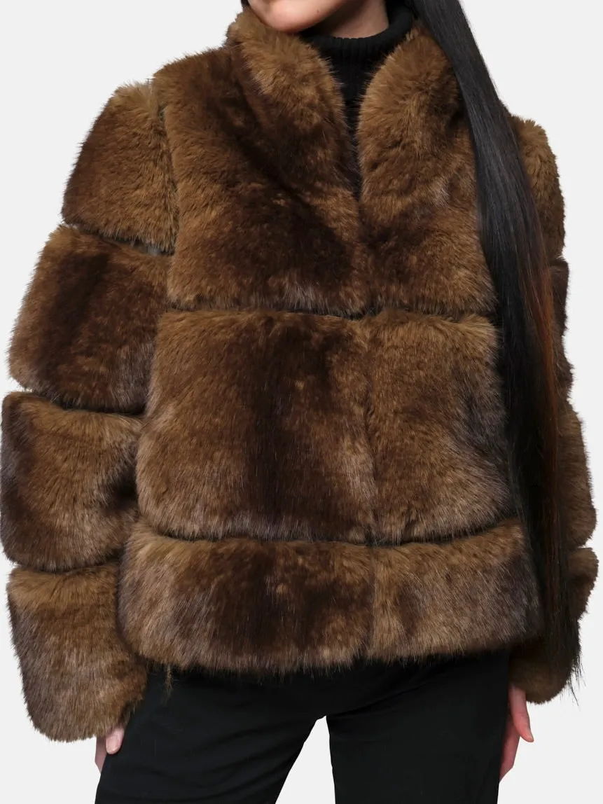 Sai Mink Short Coat