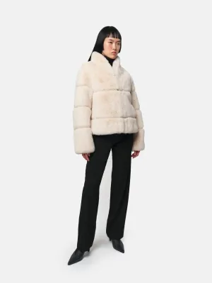 Sai Mink Short Coat