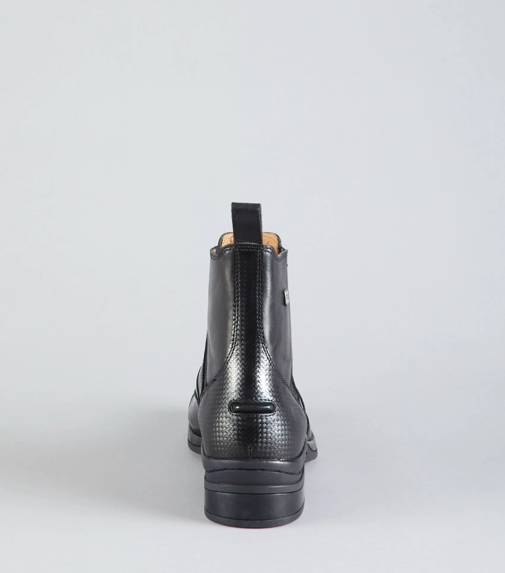 SALE Aston Carbon Tech Ladies Leather Paddock Boot Black