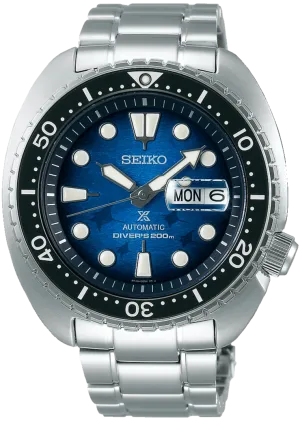 Seiko Prospex Automatic 200M Diver "Save the Ocean" Special Manta Ray King Turtle SRPE39