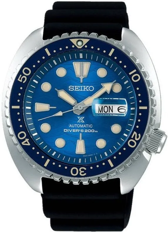 Seiko Prospex Automatic 200M Diver Save-the-Ocean Special "Ocean Waves" King Turtle SRPE07