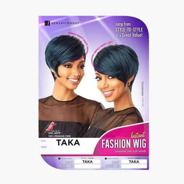 Sensationnel Synthetic Instant Fashion Wig - TAKA