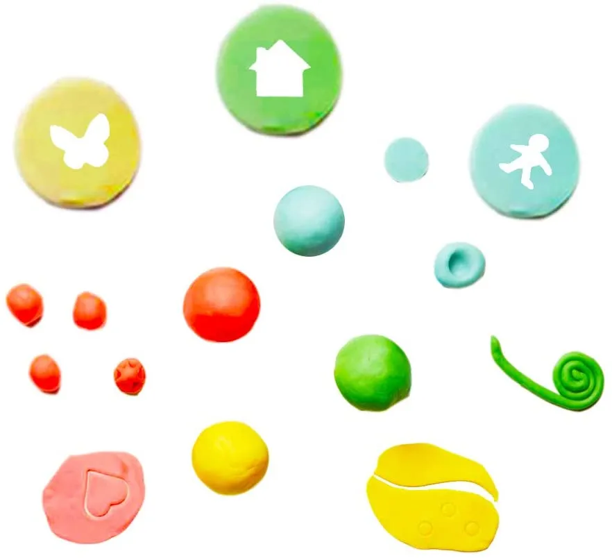 Sesame Street Dough Roller - Set of 4