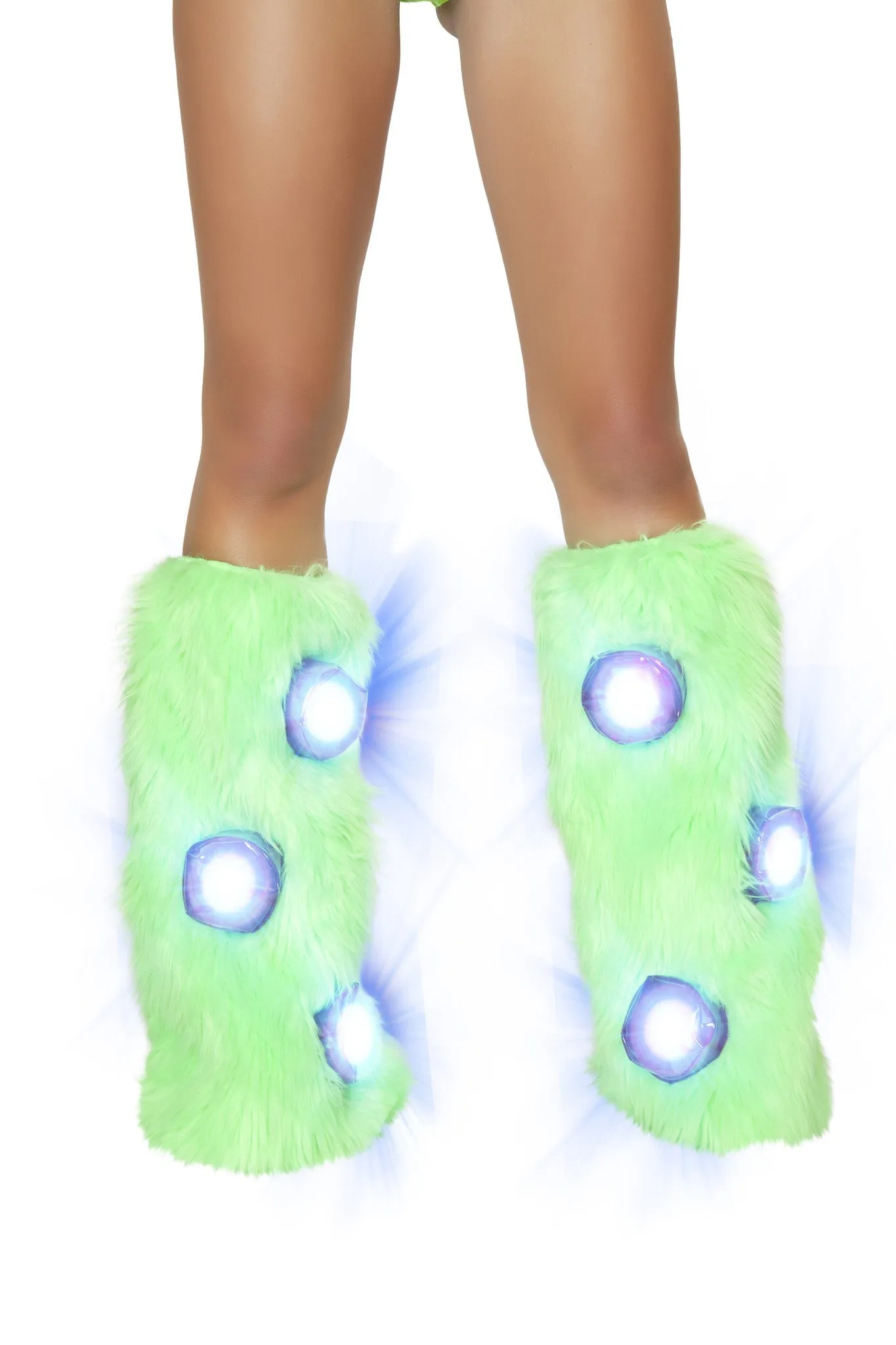 SF116 - Faux Fur Legwarmers