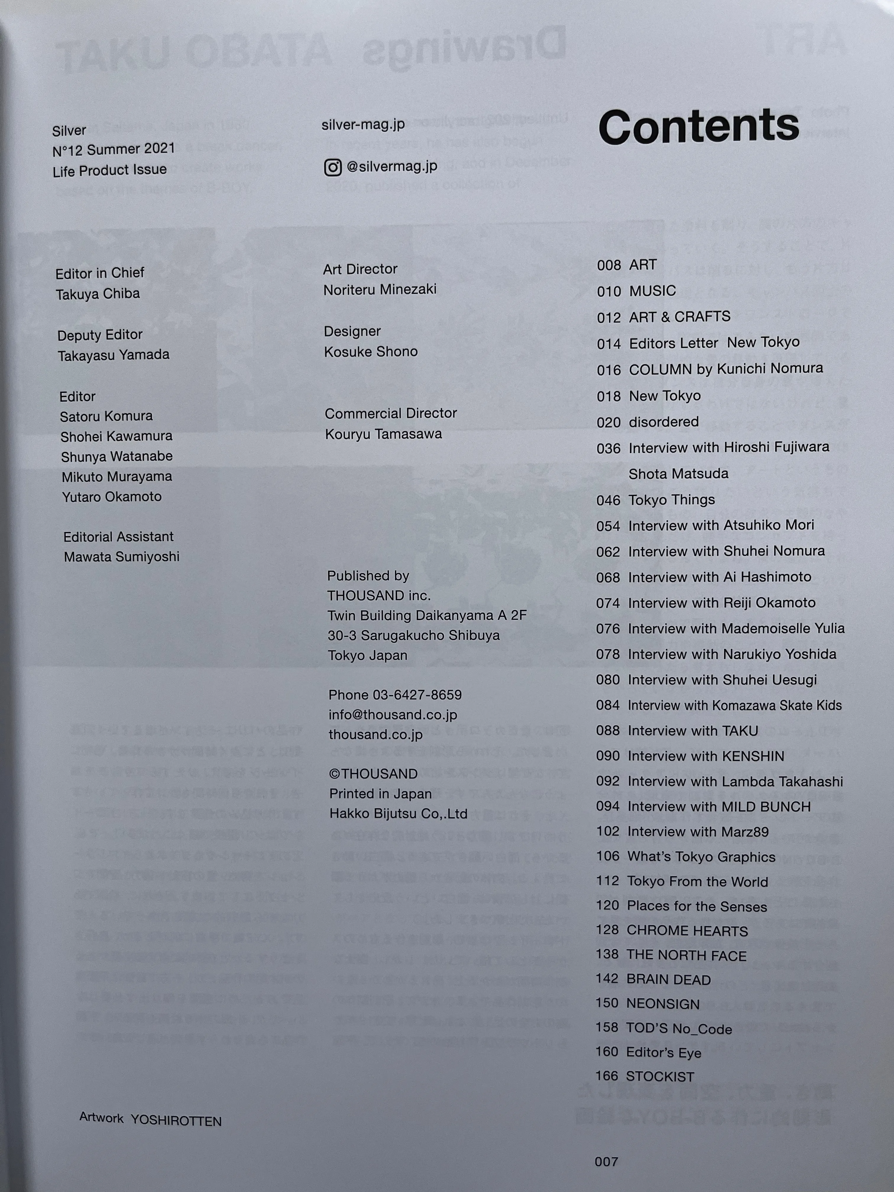 Silver Magazine Summer 2021 - n.12