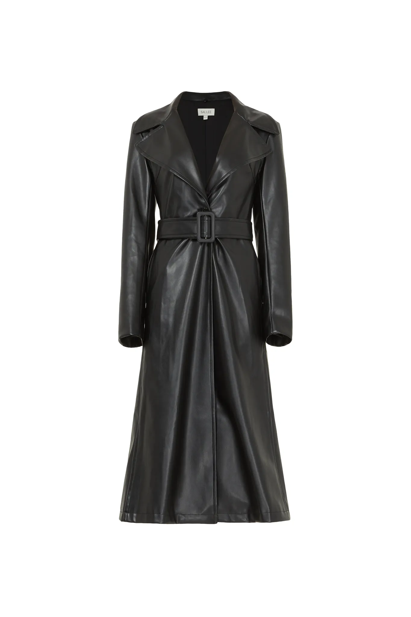 Simone Faux Leather Coat
