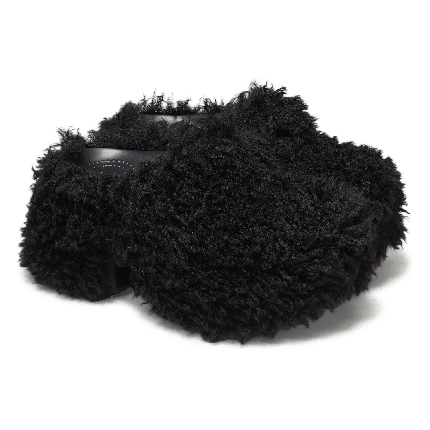Siren Shaggy Fur Clog