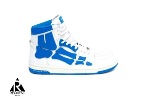 Skeleton High Top “White Blue”