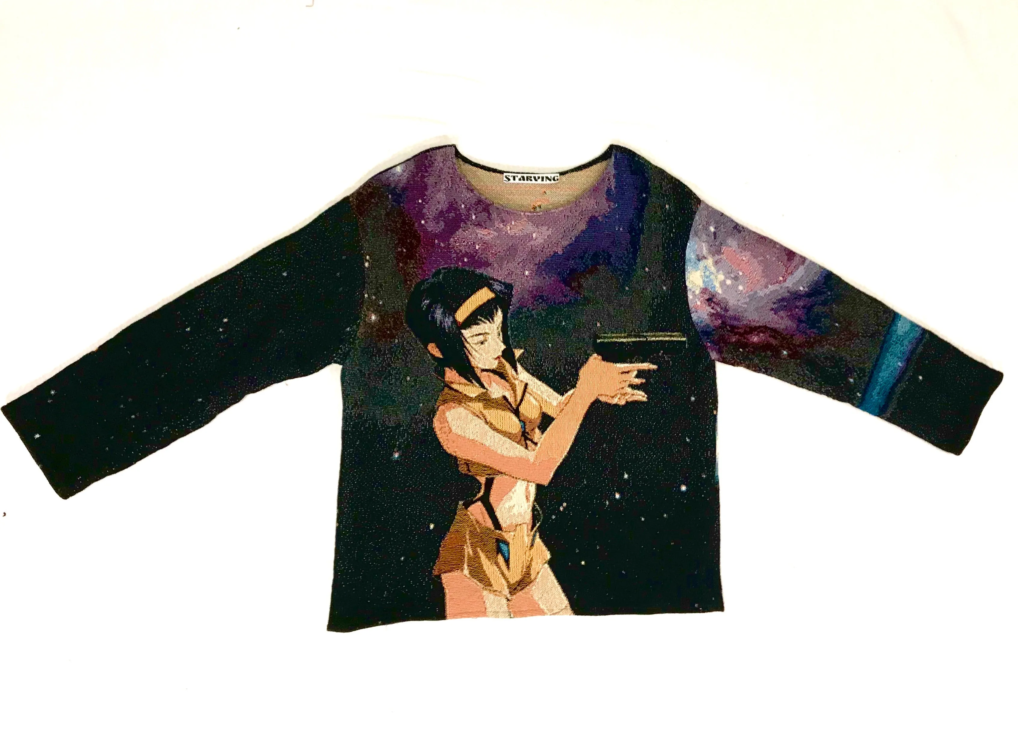 Space Cowboy Tapestry Crewneck