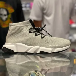 Speed High Top “Grey and Black”