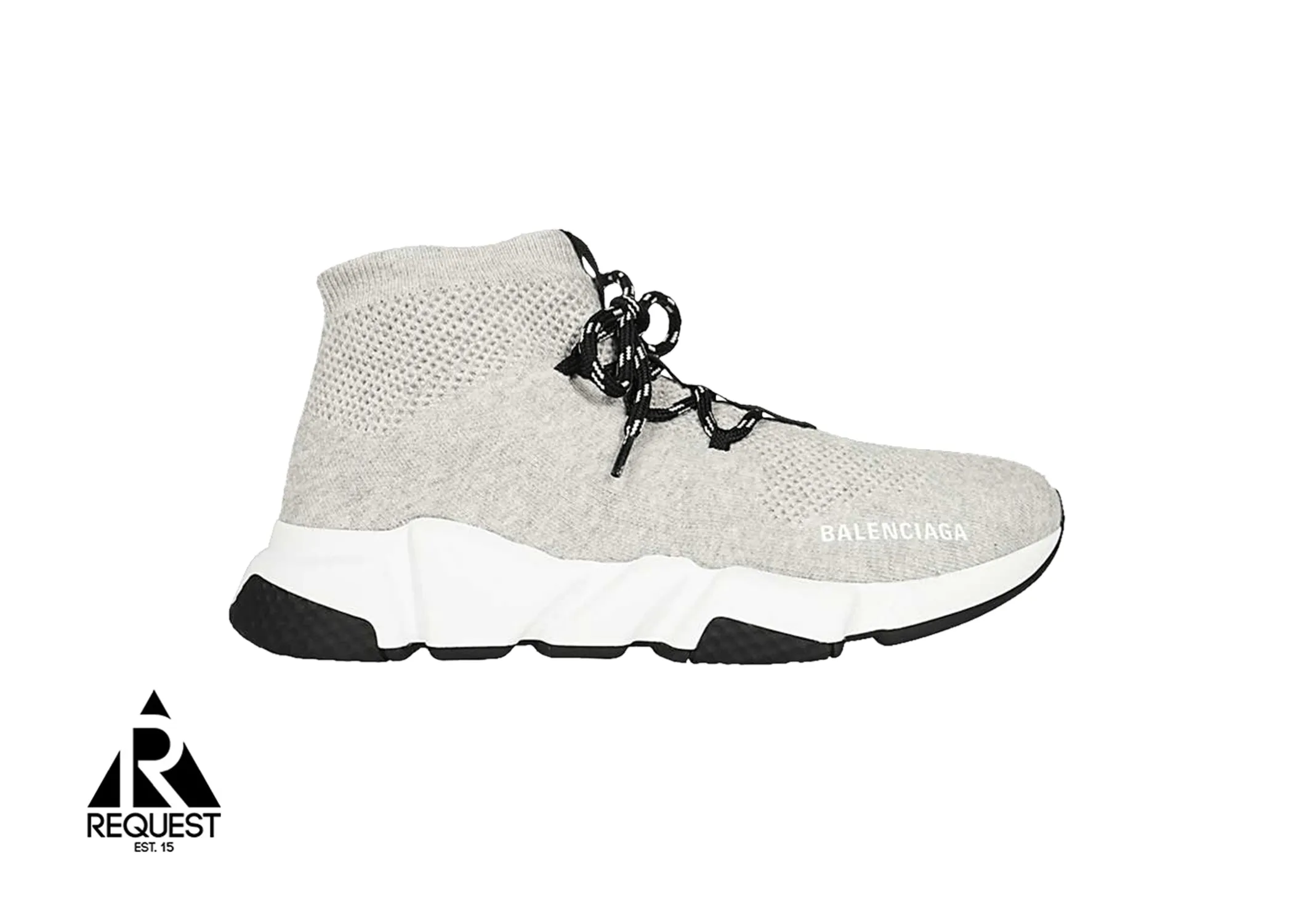 Speed High Top “Grey and Black”