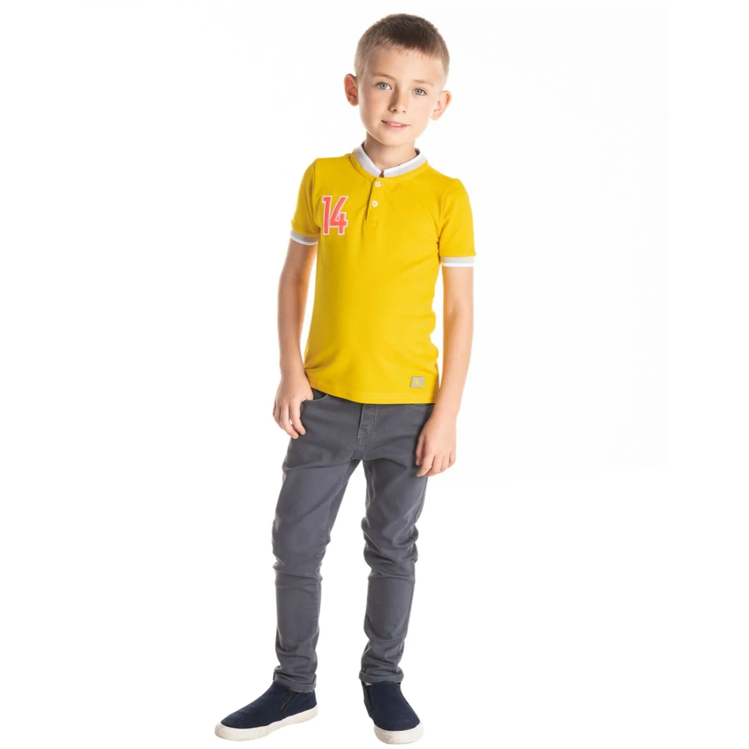 Sporty Mandarin Polo