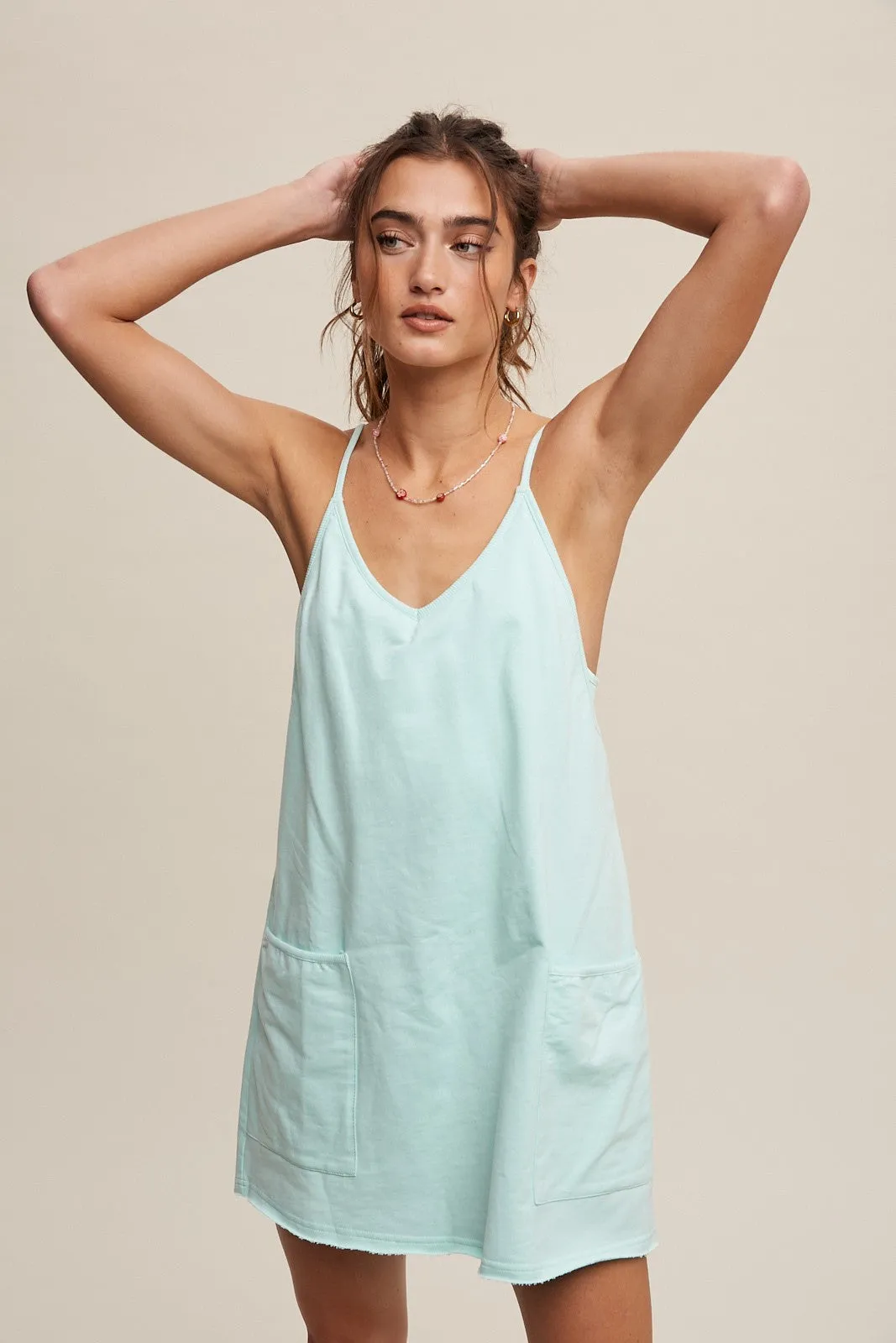 Sporty Romper Dress