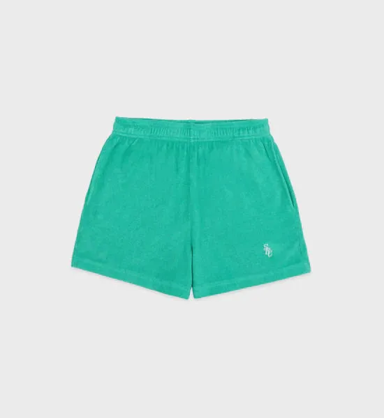 SRC Terry Shorts Caribbean/White