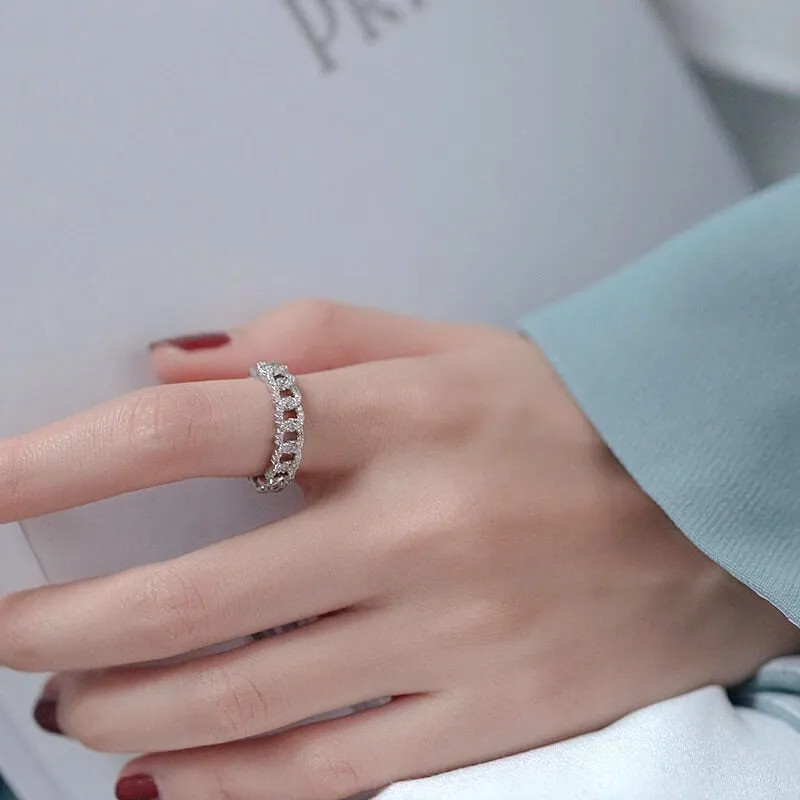Stella Luxury Chain Ring