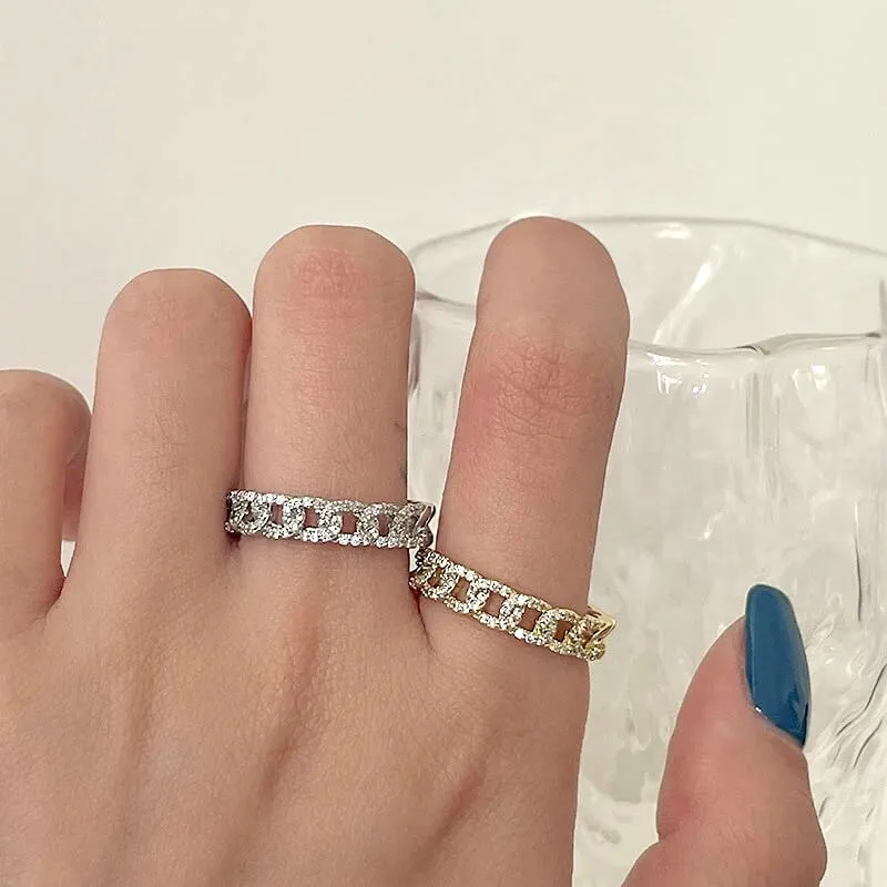 Stella Luxury Chain Ring
