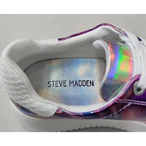 Steve Madden Little Girls JRockwyr Lace-Up Sneakers Size 2