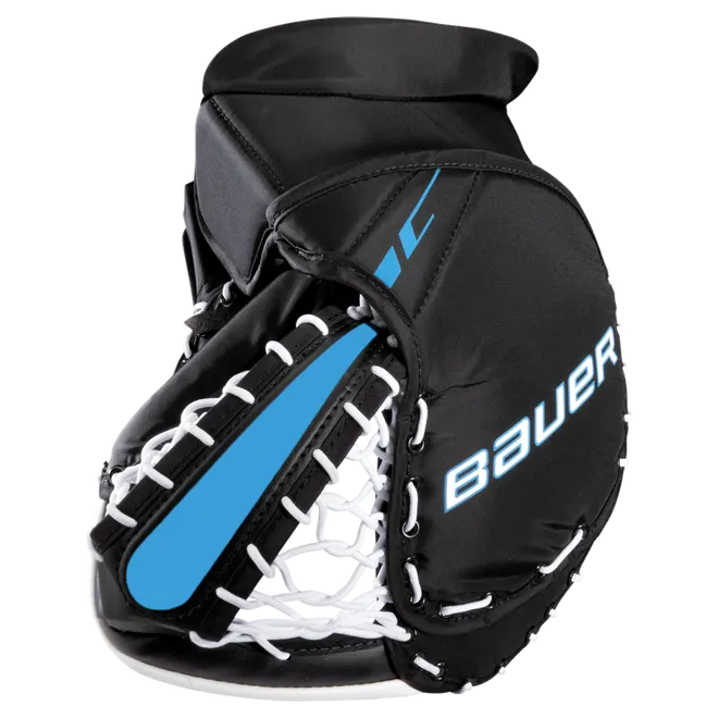 Street Hockey Junior Goalie Catch Glove- Black