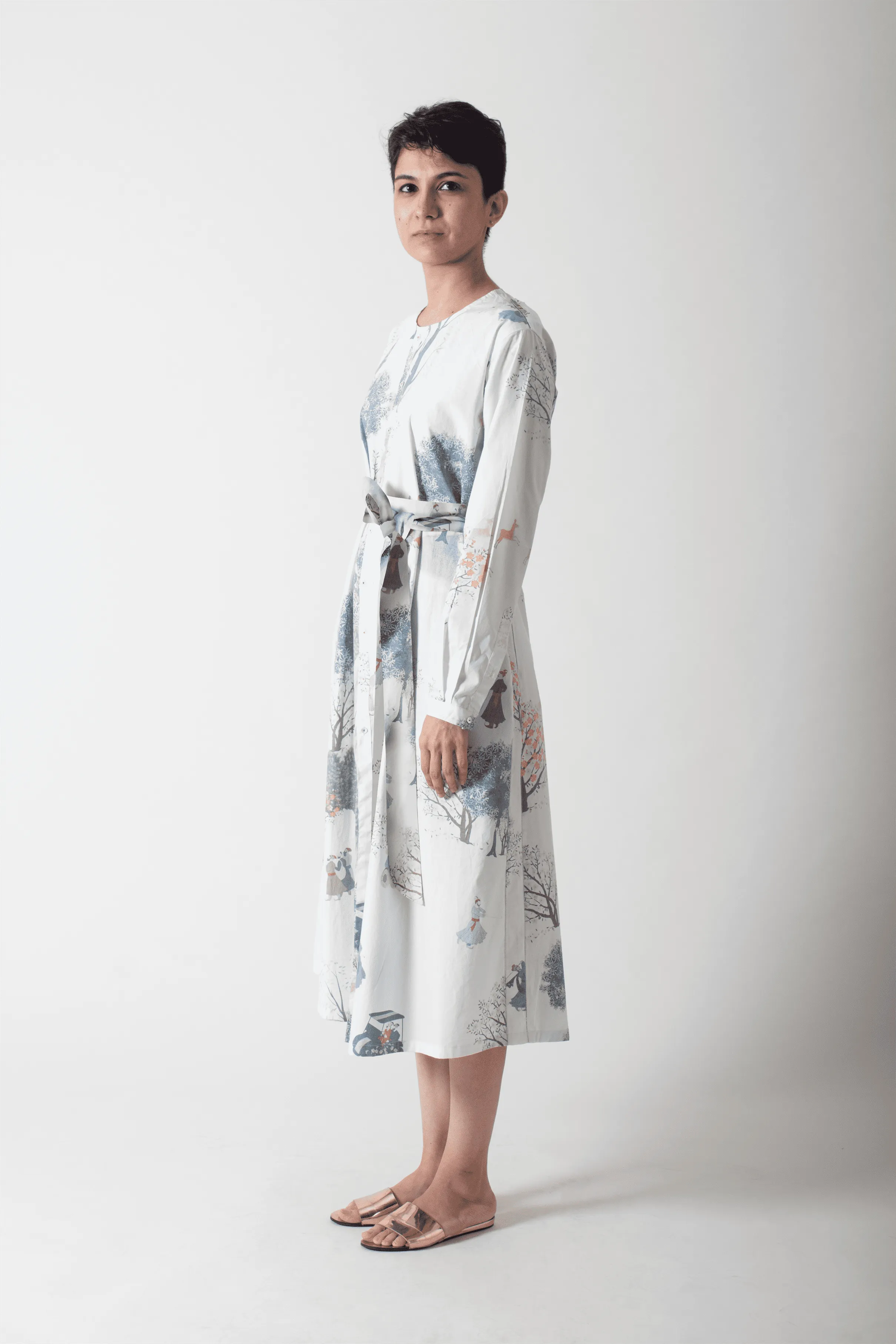 SUKETDHIR   I   Dress   I   Golfer Print    I   WDR509PO12