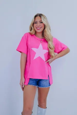Super Star Sequin Oversized Top - 2 Colors