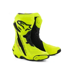 Supertech R Vented Boots Yellow Fluoro/Black 43
