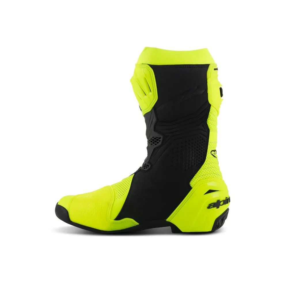 Supertech R Vented Boots Yellow Fluoro/Black 43