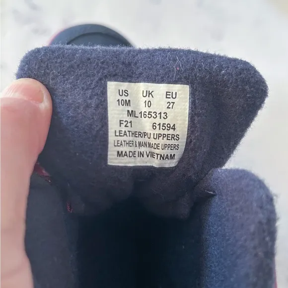 Sweet Merrell Pink Navy Toddler Unisex Girl Boy Winter Boots Sz 10M NWB