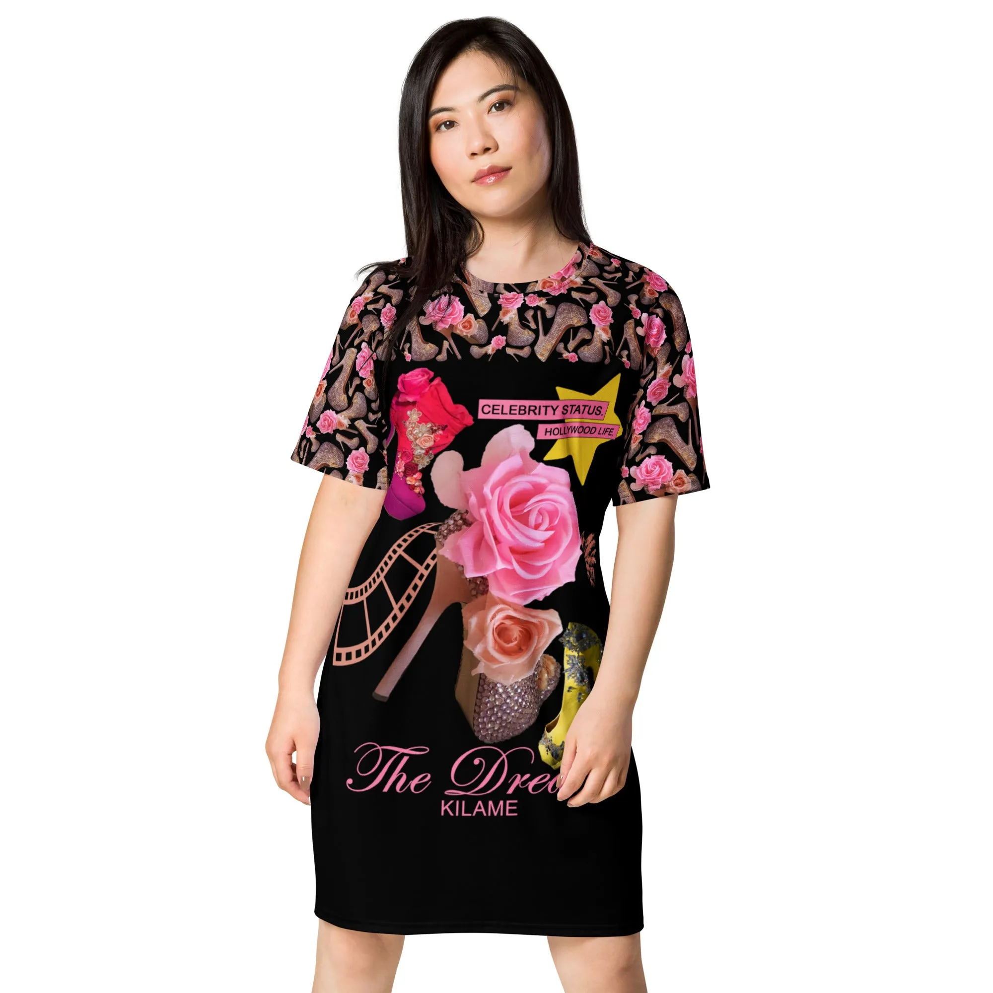 T-shirt dress 'Celebrity status'