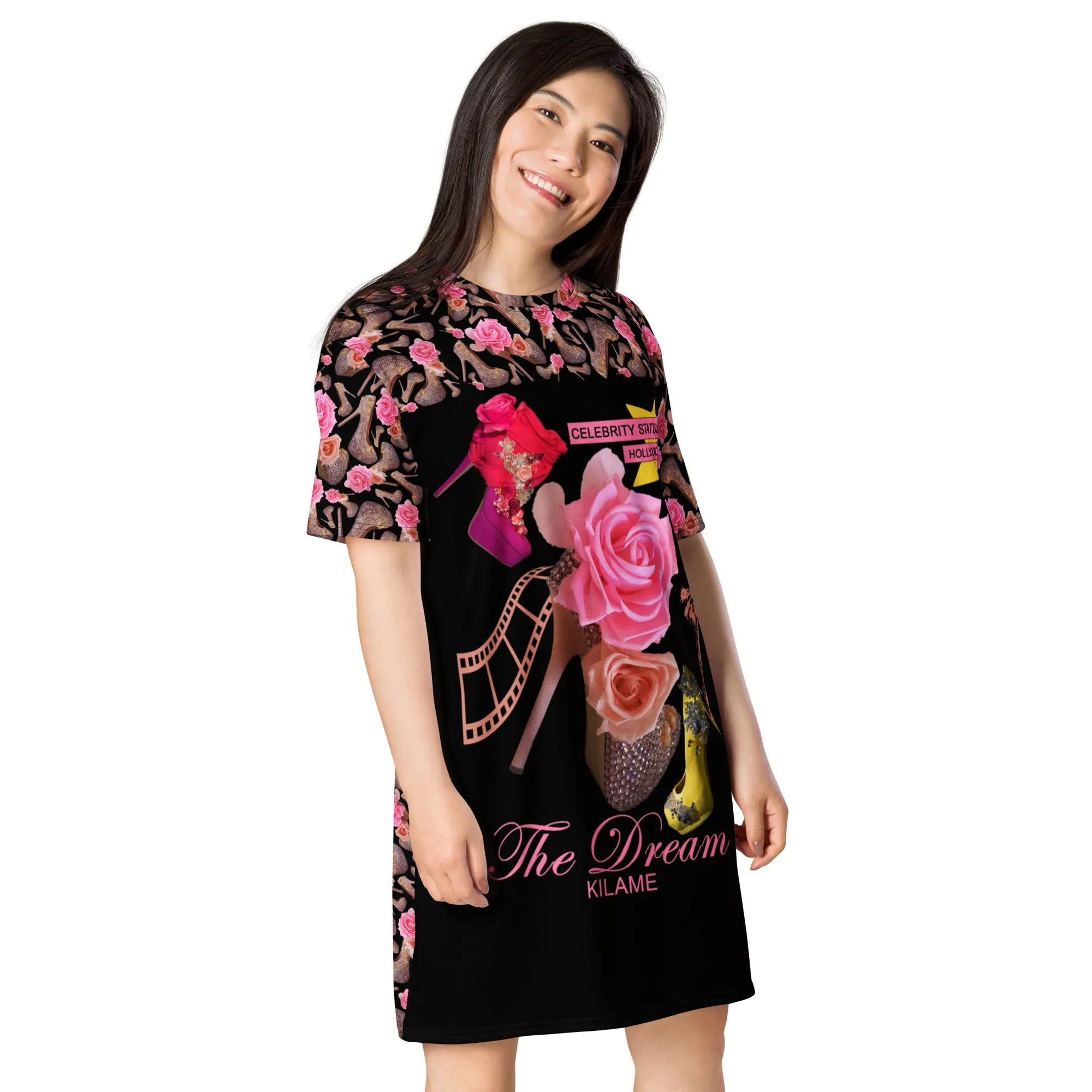 T-shirt dress 'Celebrity status'