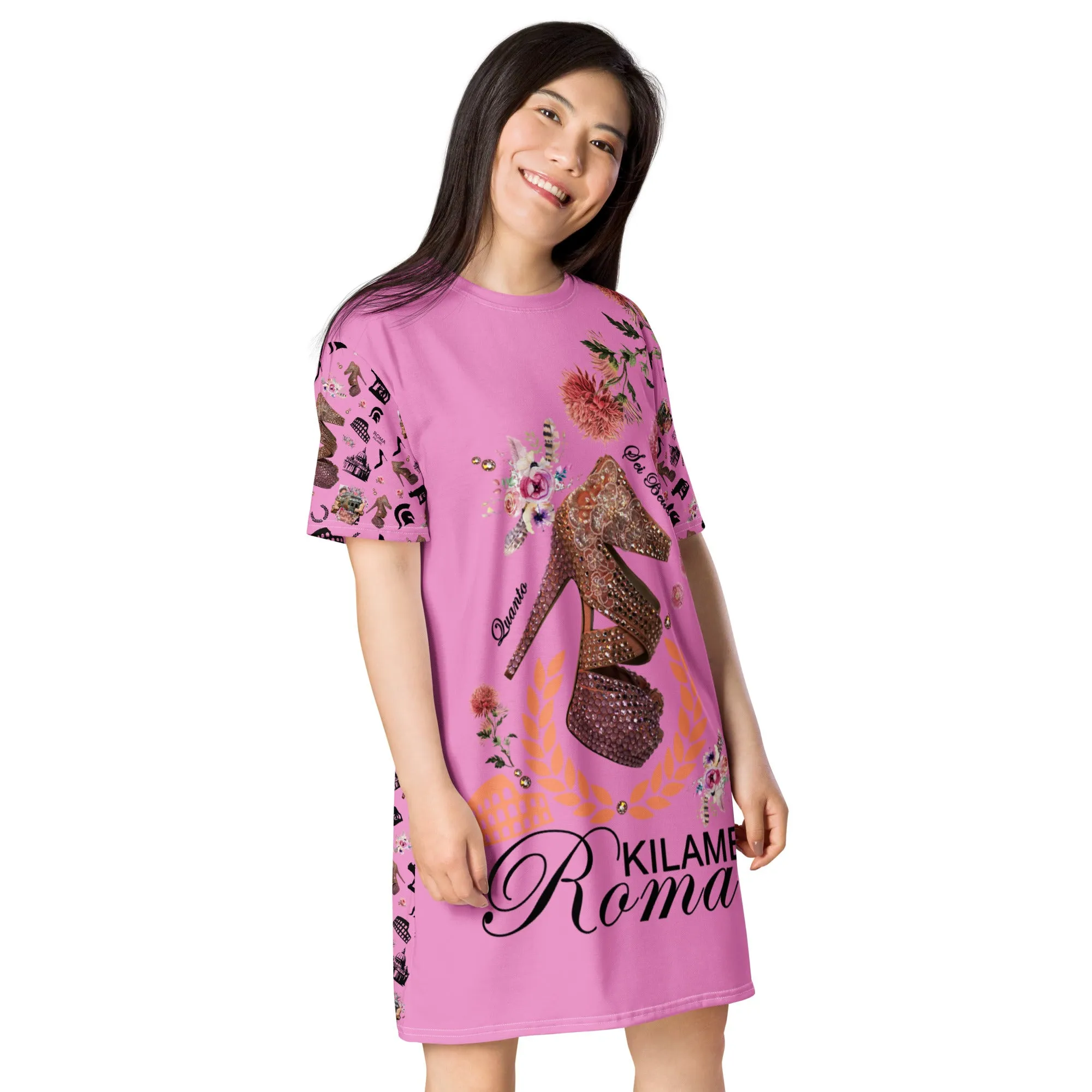 T-shirt dress 'Colosseo'