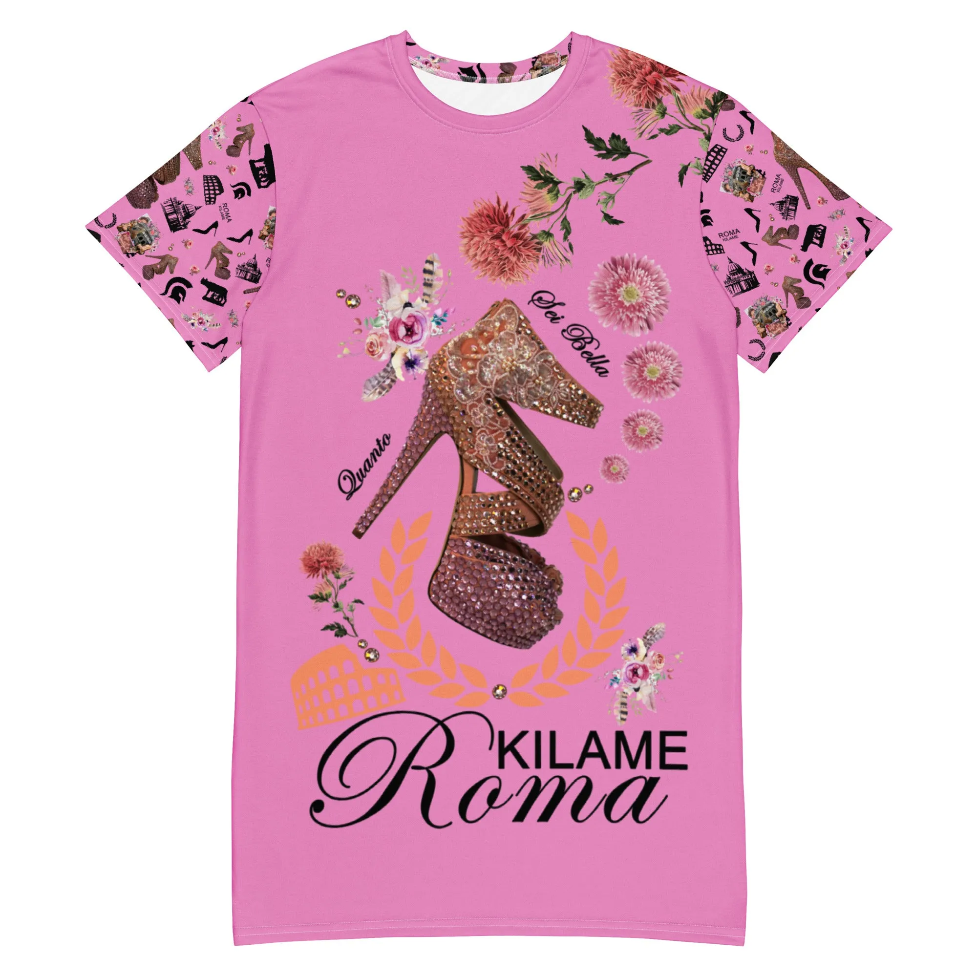 T-shirt dress 'Colosseo'