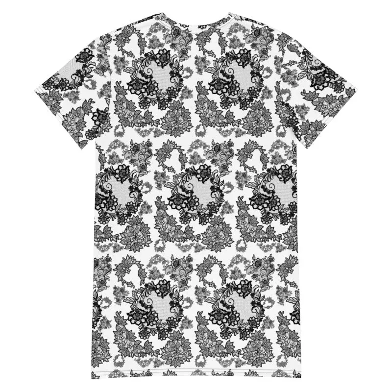 T-shirt dress Ferob 'Lace'