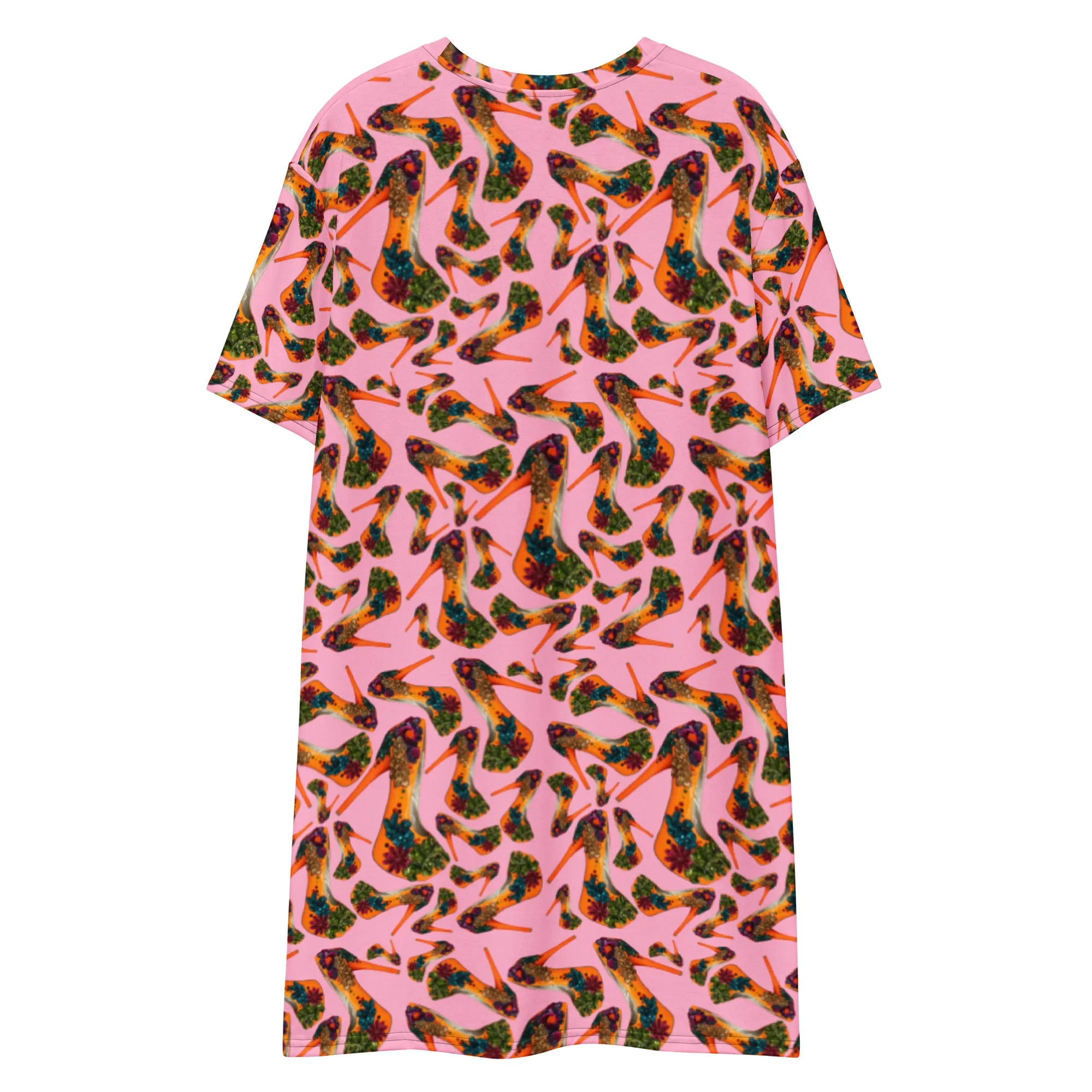 T-shirt dress 'Pink Pop'