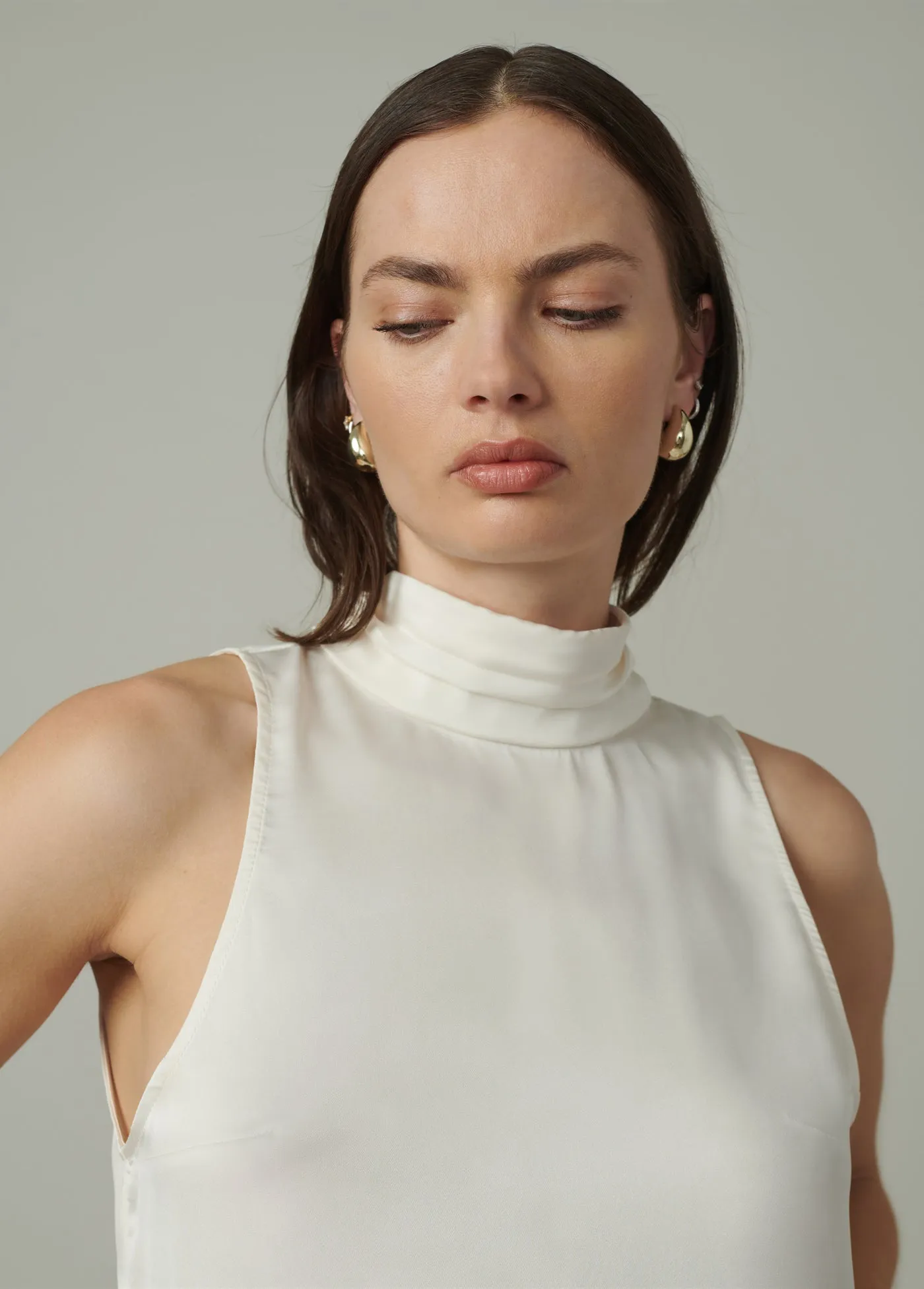 THE SARAH HIGH NECK TOP