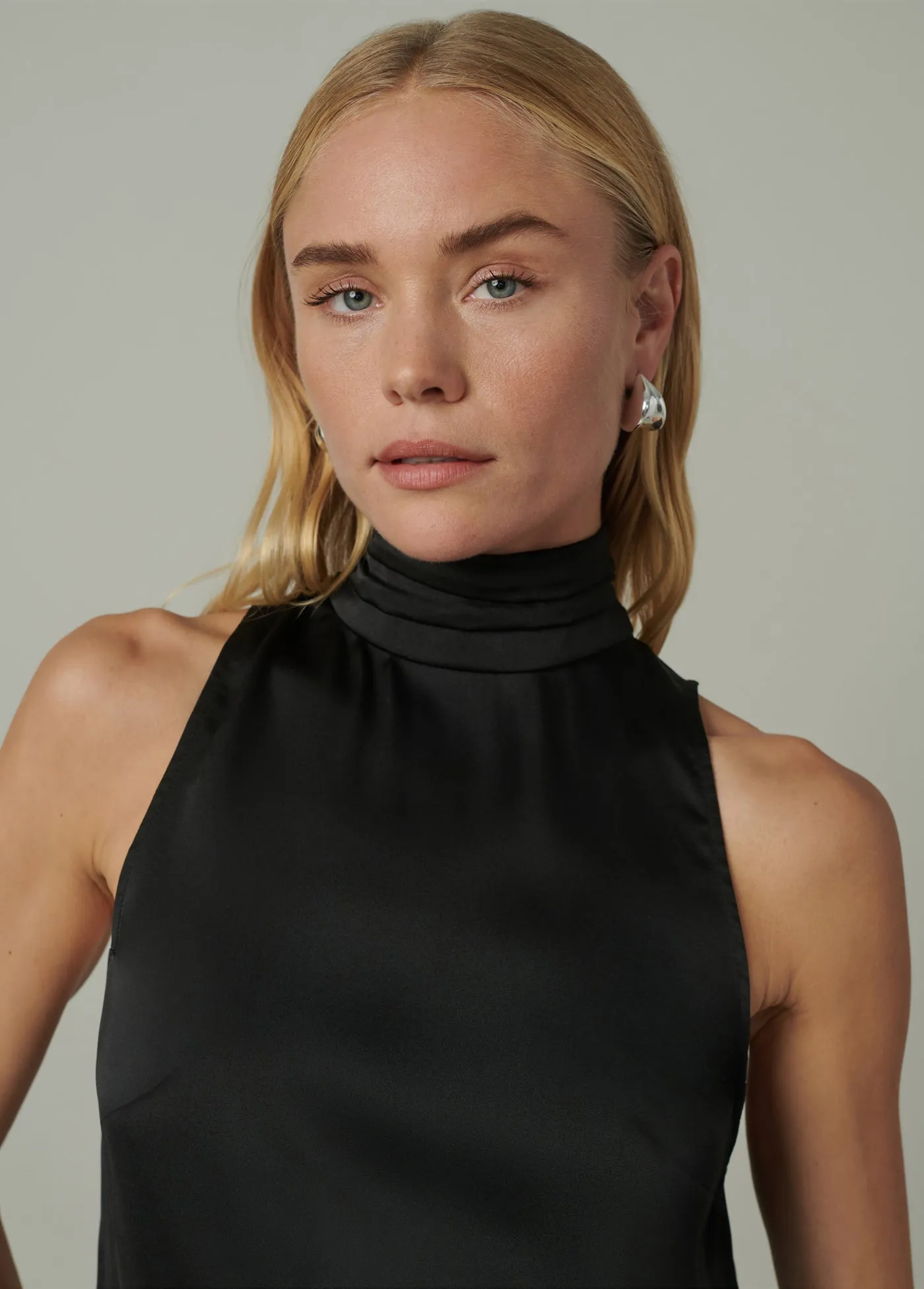 THE SARAH HIGH NECK TOP
