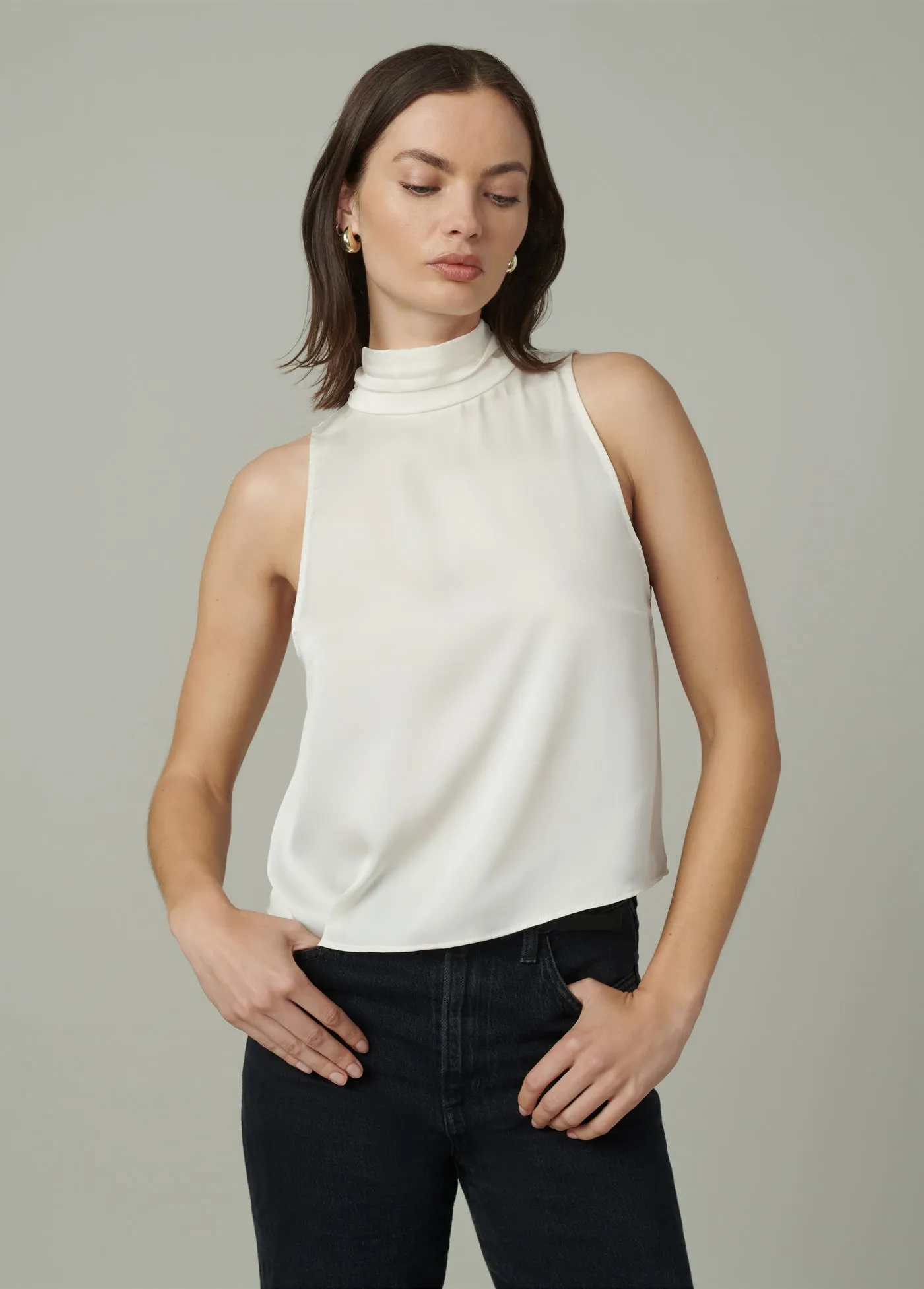 THE SARAH HIGH NECK TOP