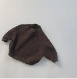 Thick Knitted High Neck Jumper