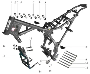 Trail 125 Frame